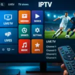 Match en direct en 4K sur un téléviseur avec un abonnement IPTV VIP